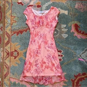 90's Princess Ruched Dress / Jody California